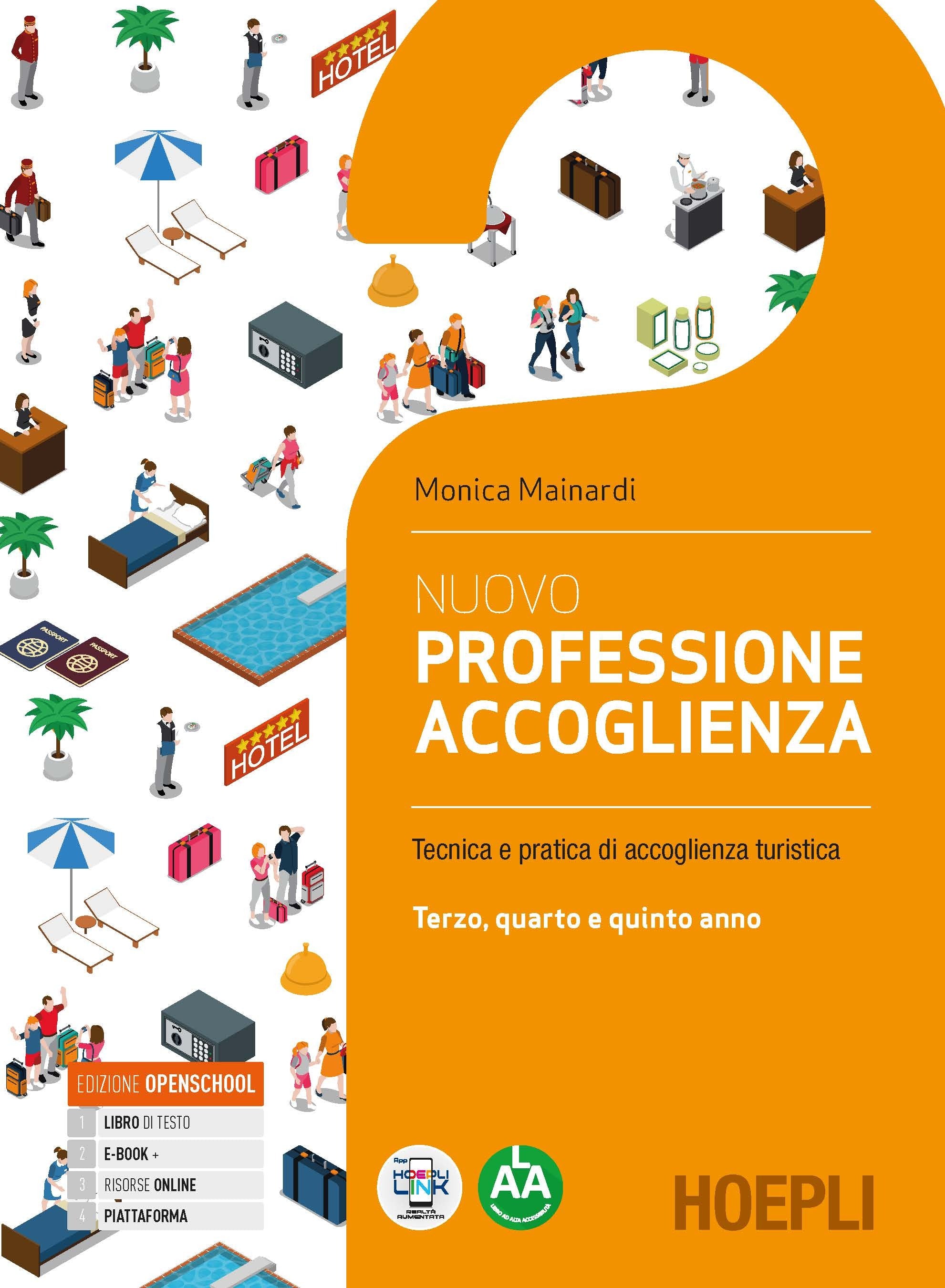 Copertina del libro NUOVO PROFESSIONE ACCOGLIENZA ED. MISTA Immagine principale del prodotto