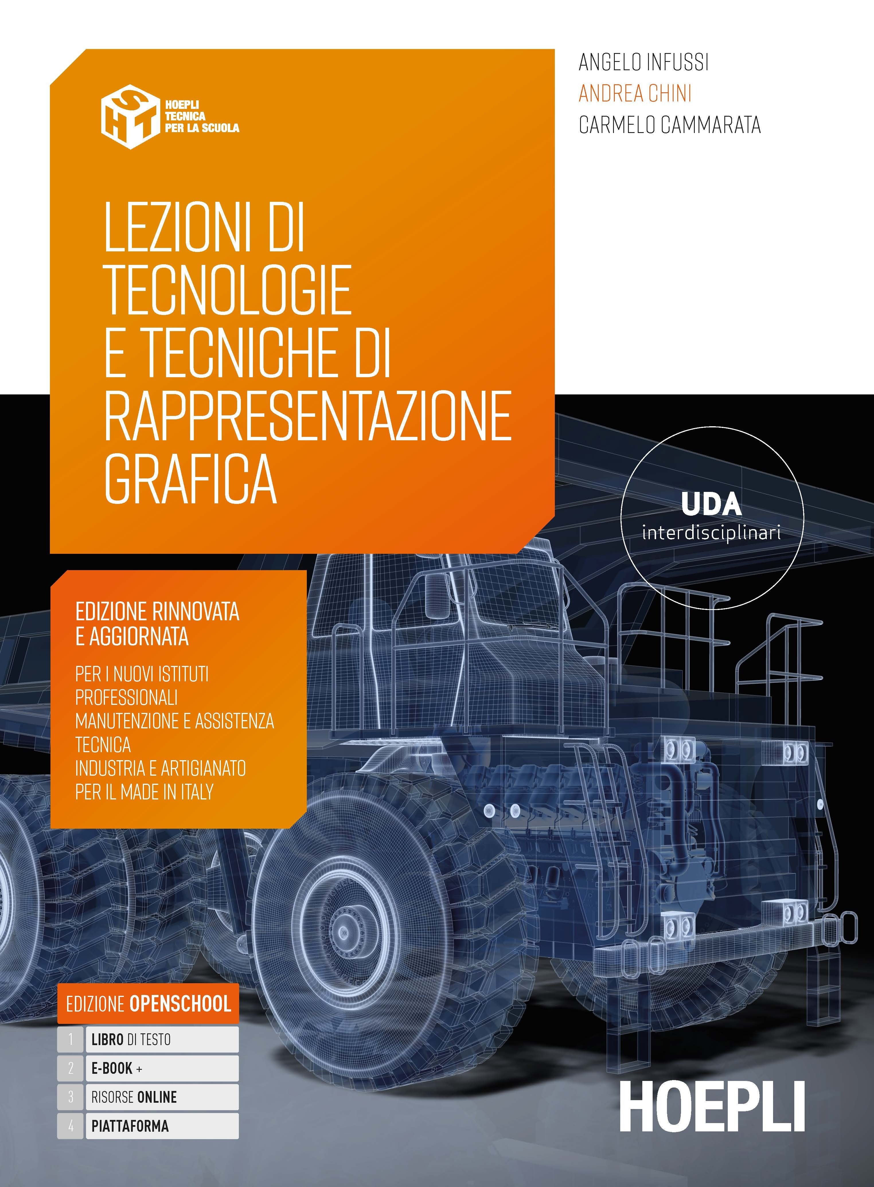Copertina del libro LEZIONI DI TECNOLOGIE E TECNICHE DI RAPP Immagine principale del prodotto