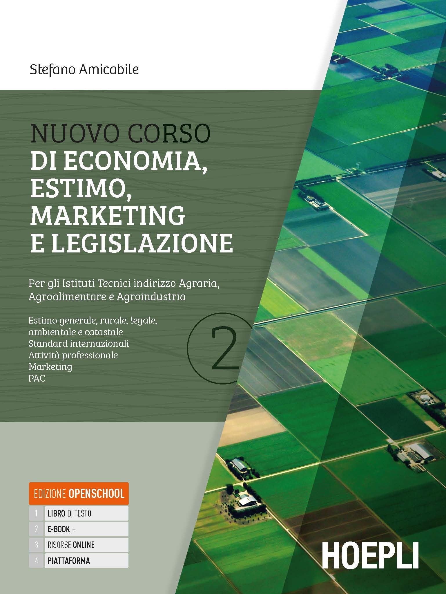 Copertina del libro NUOVO CORSO DI ECONOMIA ESTIMO MARKETING
