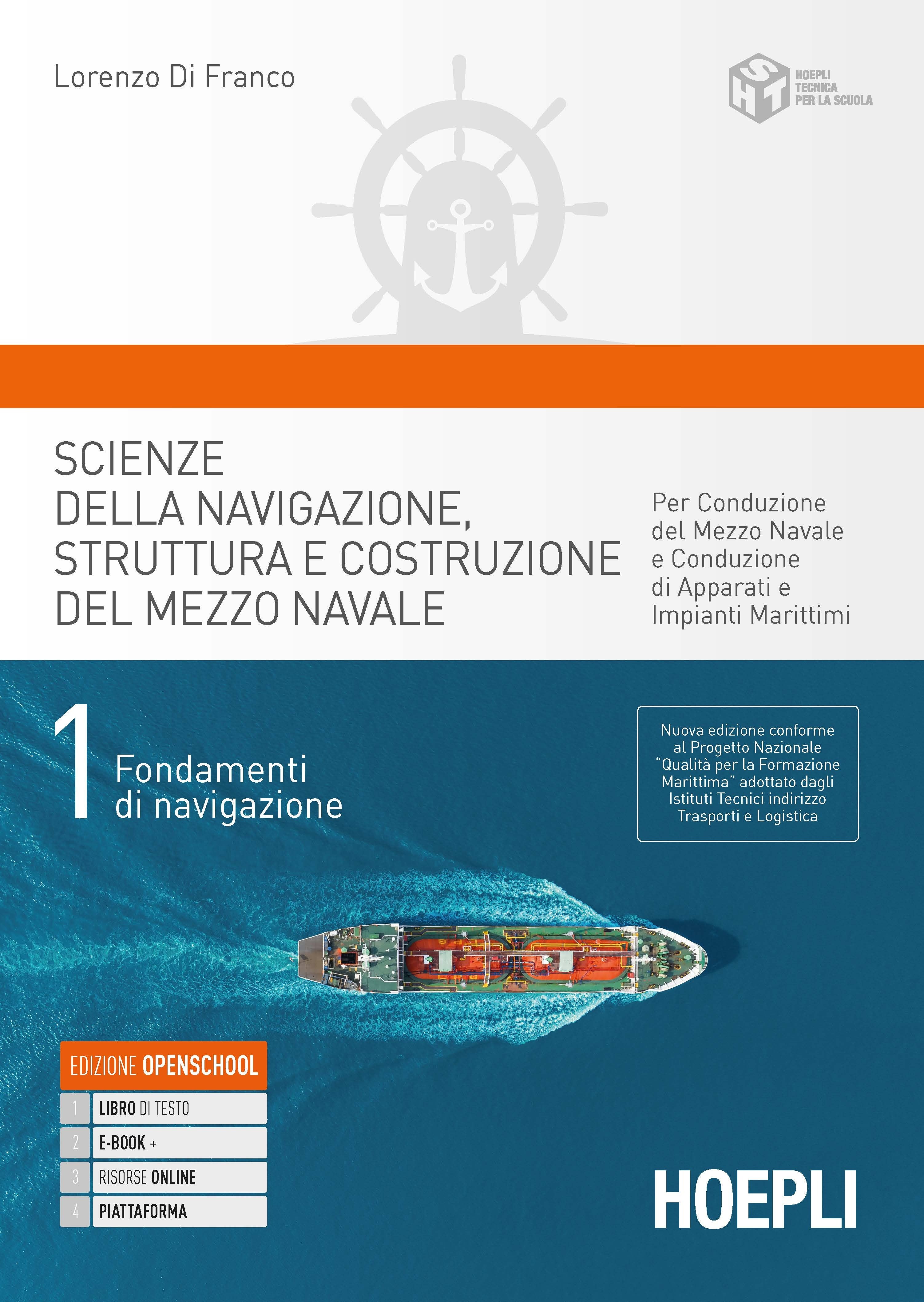 Copertina del libro SCIENZE DELLA NAVIGAZIONE, STRUTTURA E C