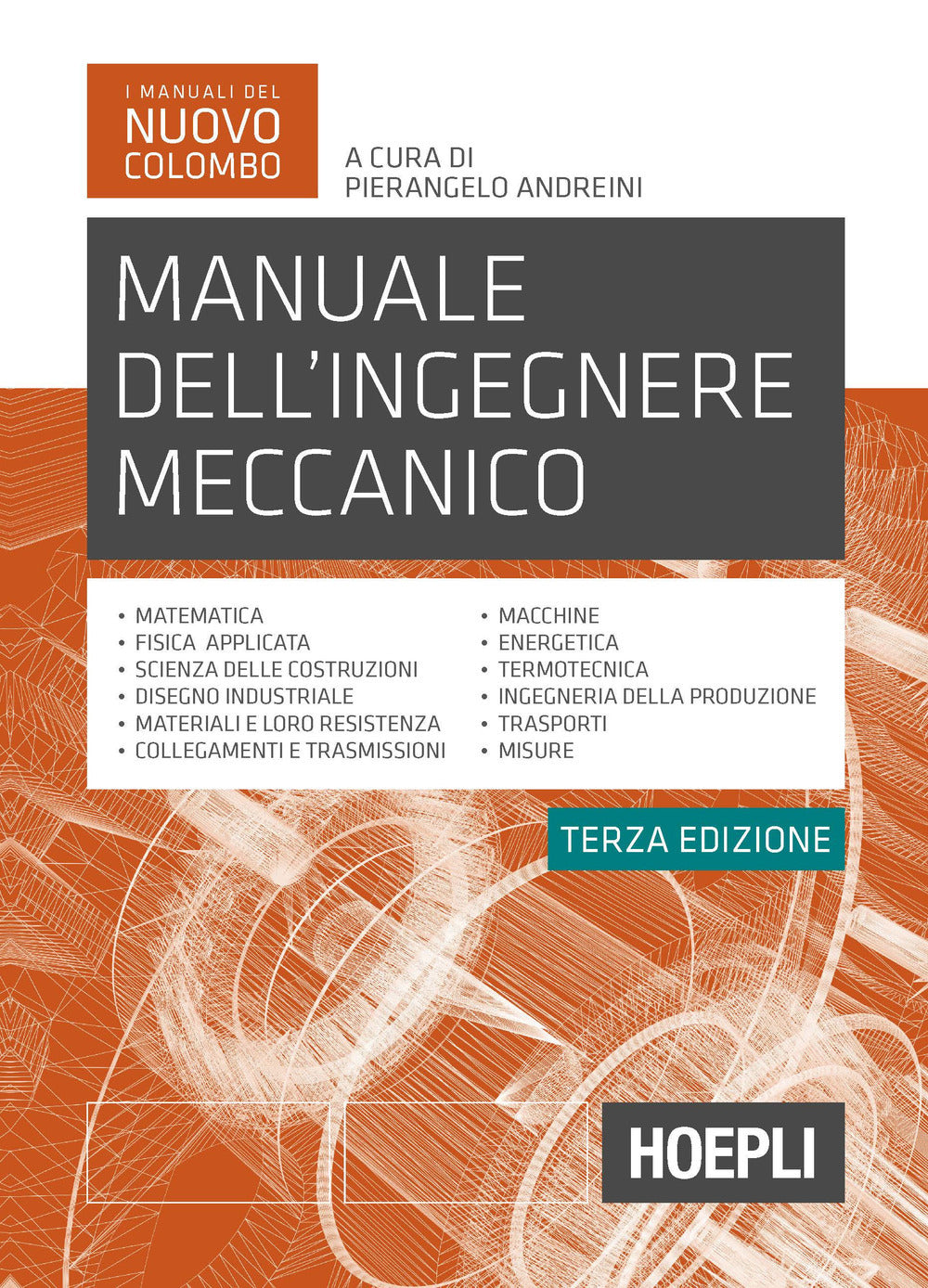 Copertina del libro MANUALE DELL'INGEGNERE MECCANICO