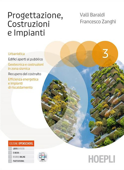 Copertina del libro PROGETTAZIONE COSTRUZIONI IMPIANTI 3 ED. Immagine principale del prodotto