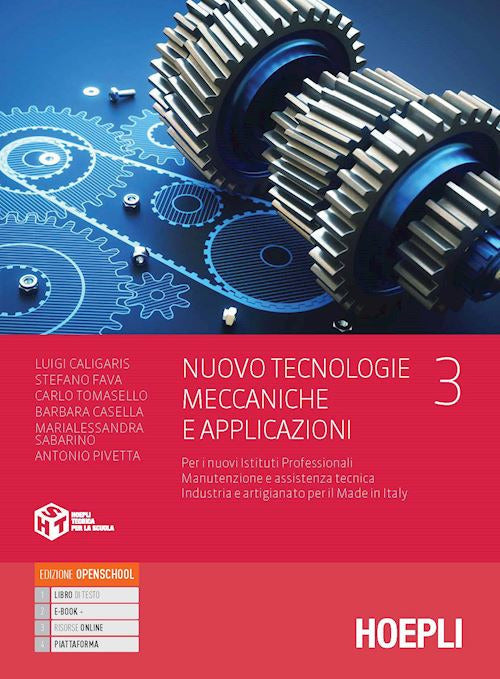 Copertina del libro NUOVO TECNOLOGIE MECCANICHE E APPLICAZIO