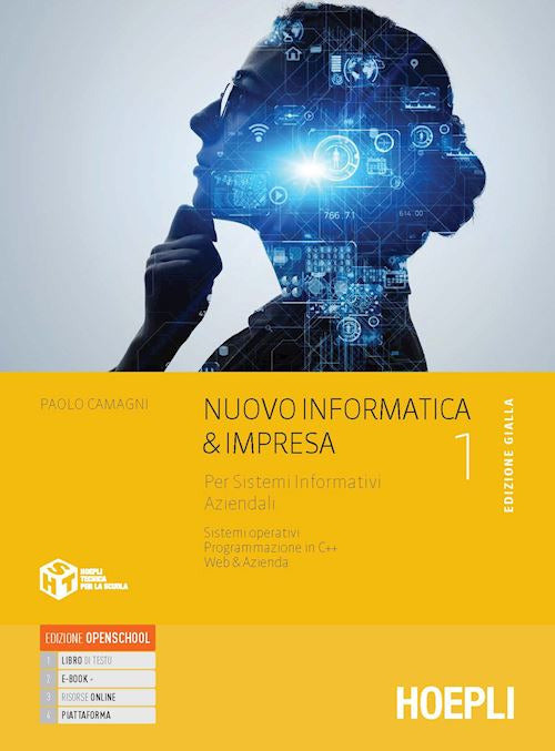 Copertina del libro NUOVO INFORMATICA E IMPRESA ED. GIALLA 1