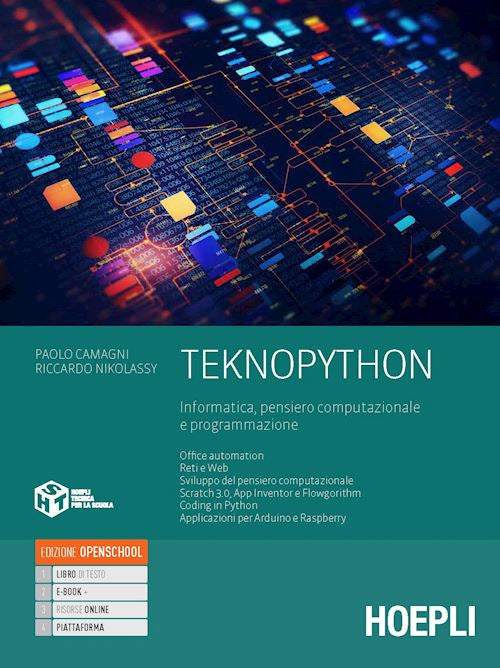 Copertina del libro TEKNOPYTHON ED. MISTA Immagine principale del prodotto