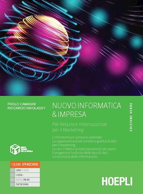 Copertina del libro INFORMATICA E IMPRESA ED. VERDE ED. MIST Immagine principale del prodotto