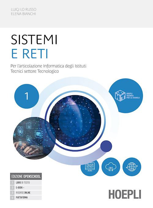 Copertina del libro NUOVO SISTEMI E RETI 1 ED. MISTA