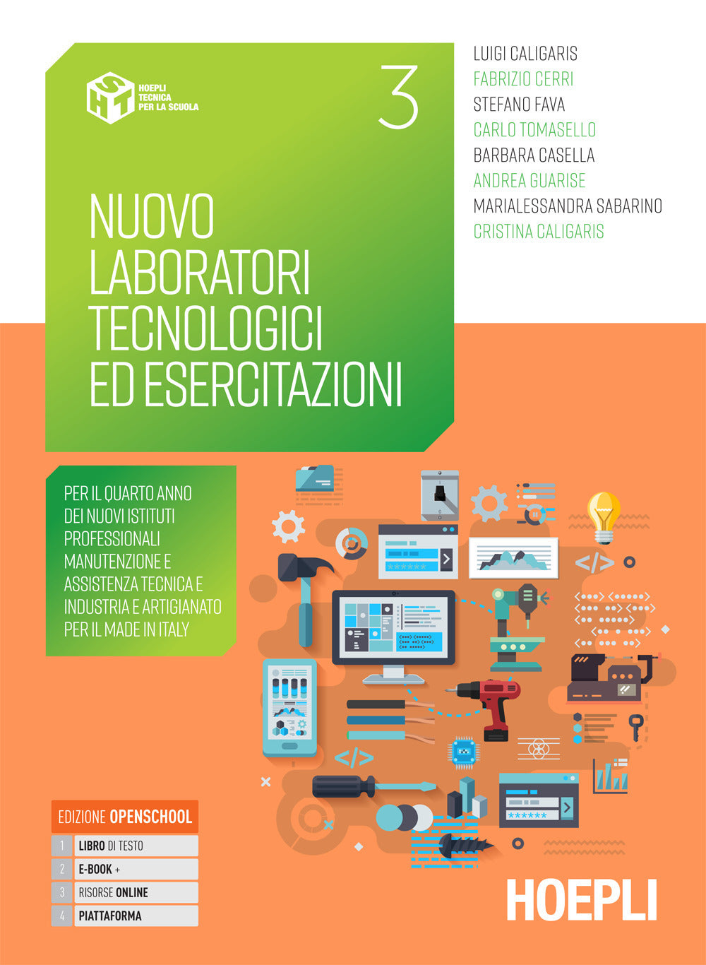 Copertina del libro NUOVO LABORATORI TECNOLOGICI ED ESERCITA Immagine principale del prodotto
