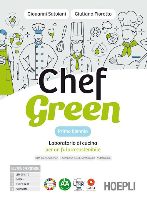 Copertina del libro CHEF GREEN ED. MISTA