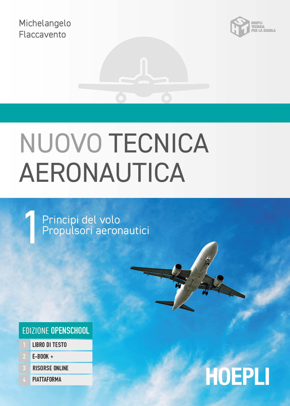 Copertina del libro NUOVO TECNICA AERONAUTICA 1 ED. MISTA