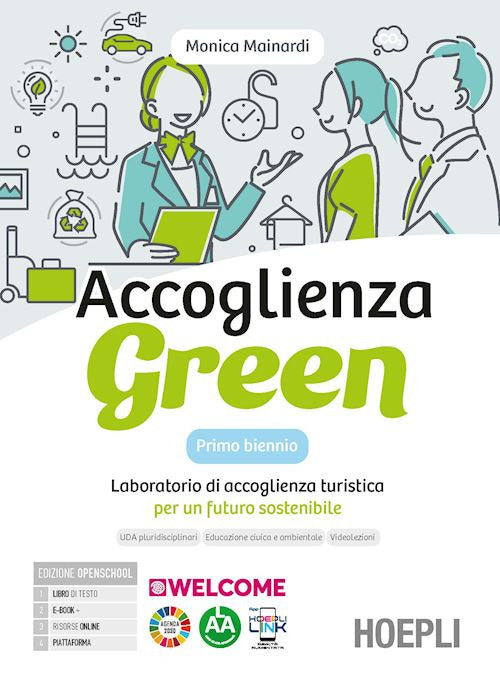 Copertina del libro ACCOGLIENZA GREEN ED. MISTA Immagine principale del prodotto