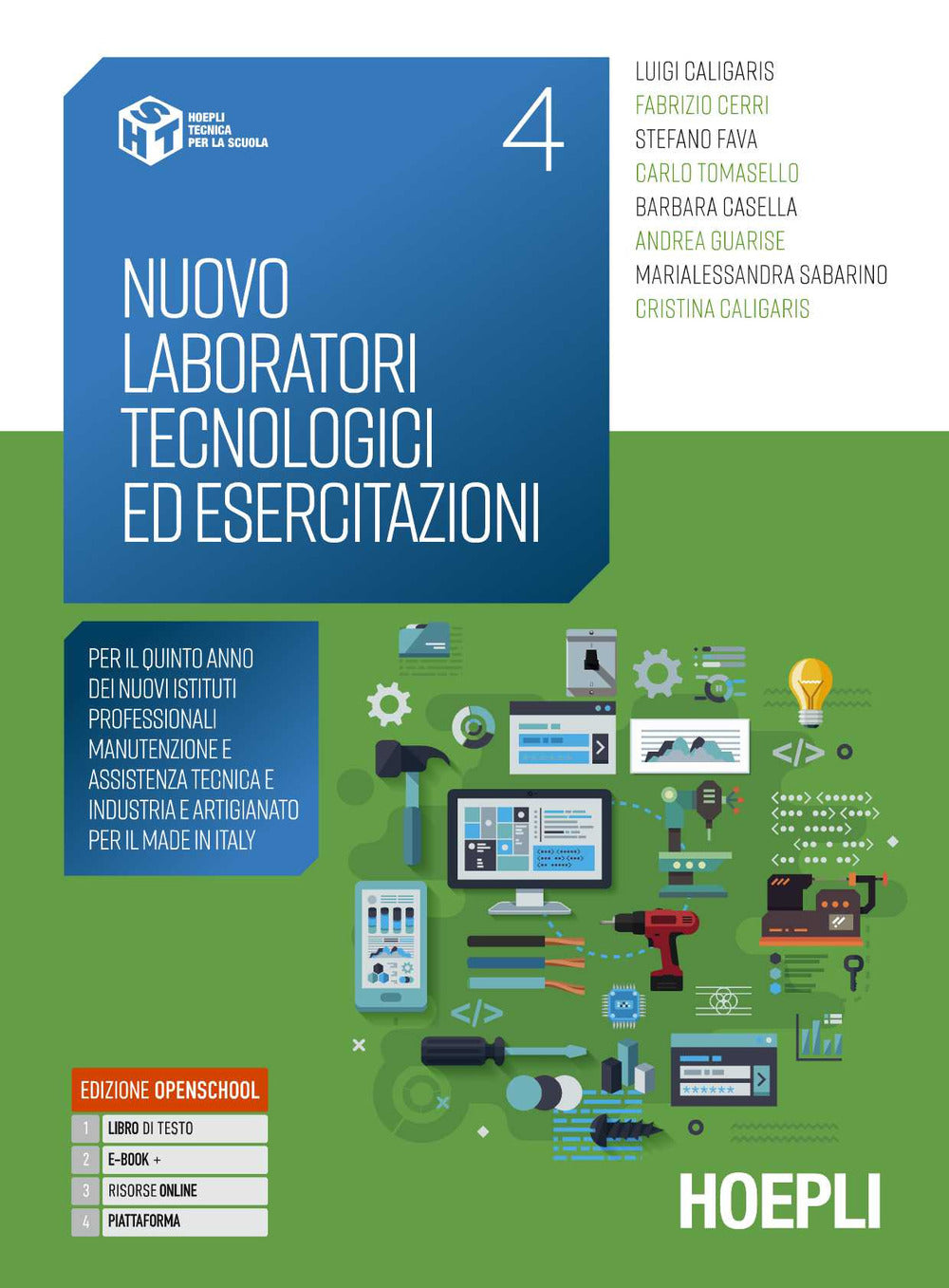 Copertina del libro NUOVO LTE. LABORATORI TECOLOGICI ED ESER