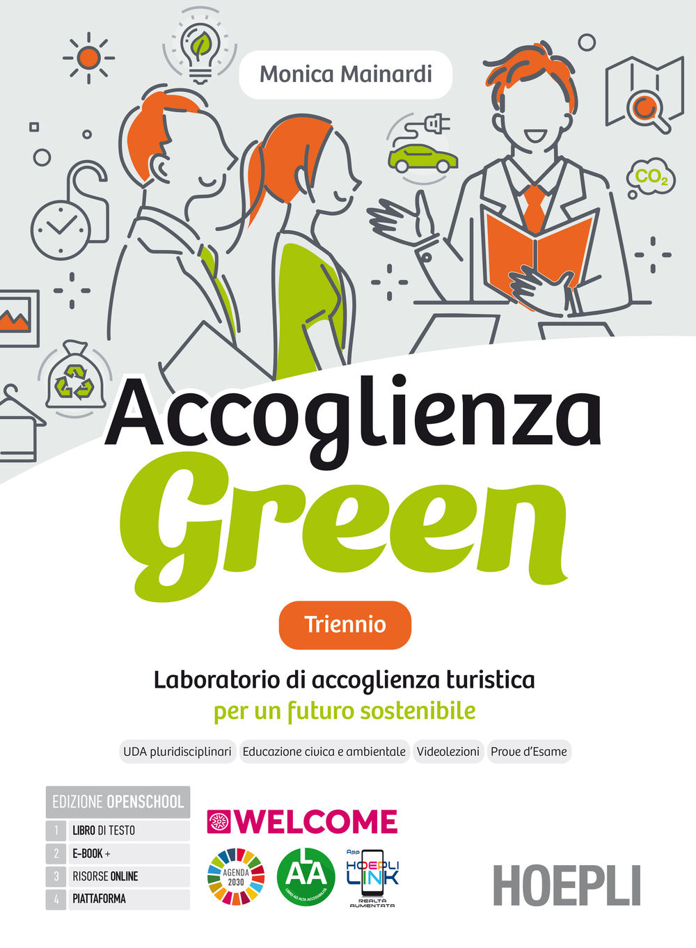 Copertina del libro ACCOGLIENZA GREEN 2+Q ED.MISTA