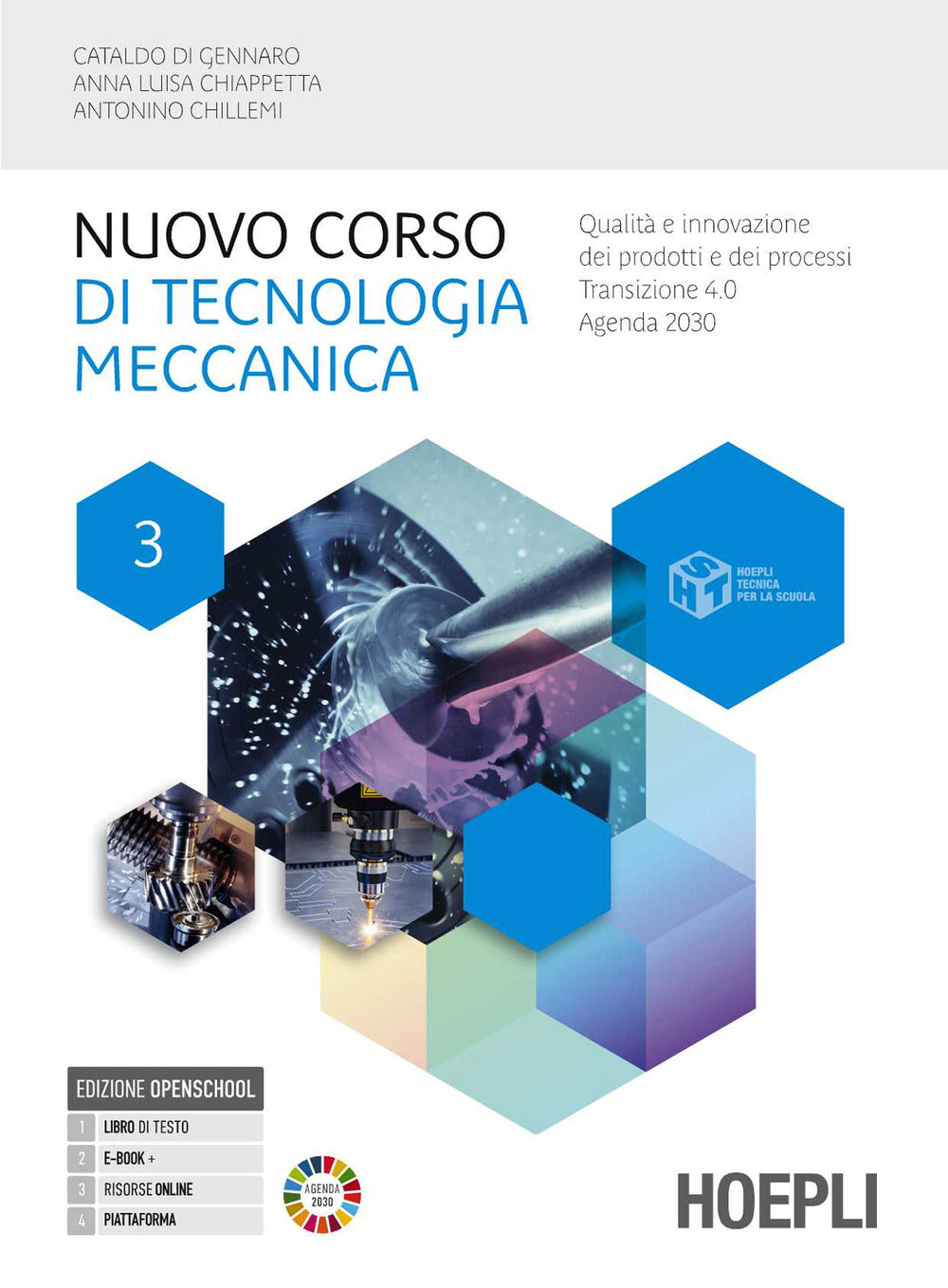 Copertina del libro NUOVO CORSO DI TECNOLOGIA MECCANICA 3