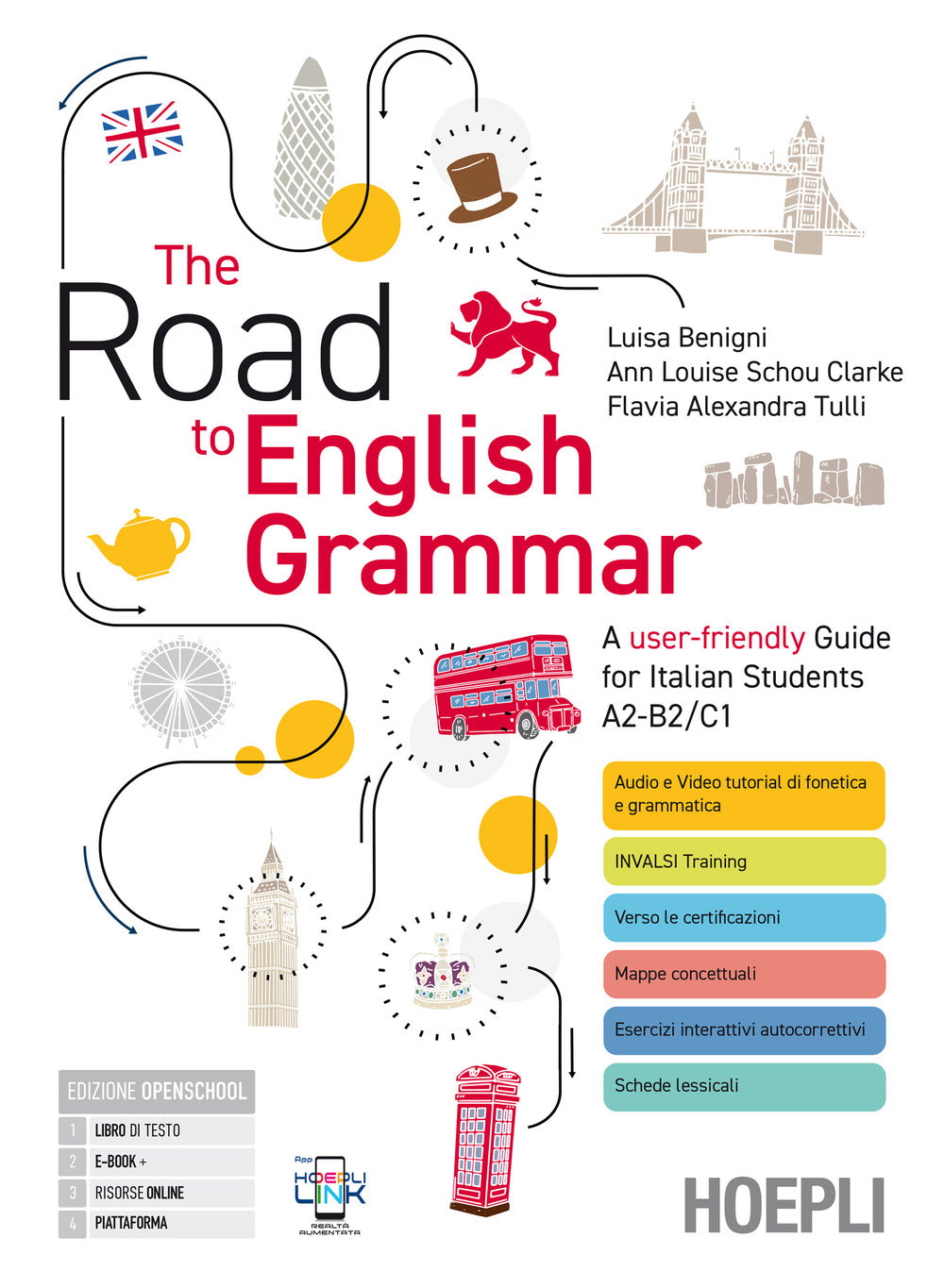 Copertina del libro THE ROAD TO ENGLISH GRAMMAR