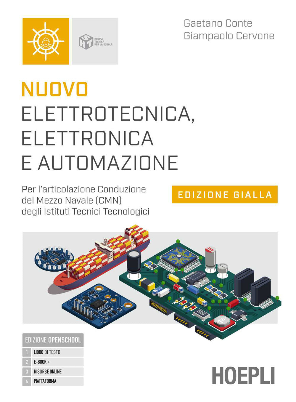 Copertina del libro NUOVO ELETTROTECNICA, ELETTRONICA E AUTO
