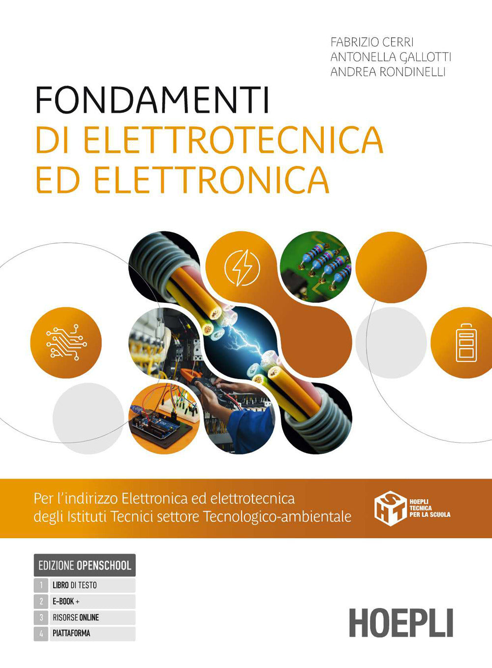 Copertina del libro FONDAMENTI DI ELETTROTECNICA ED ELETTRON