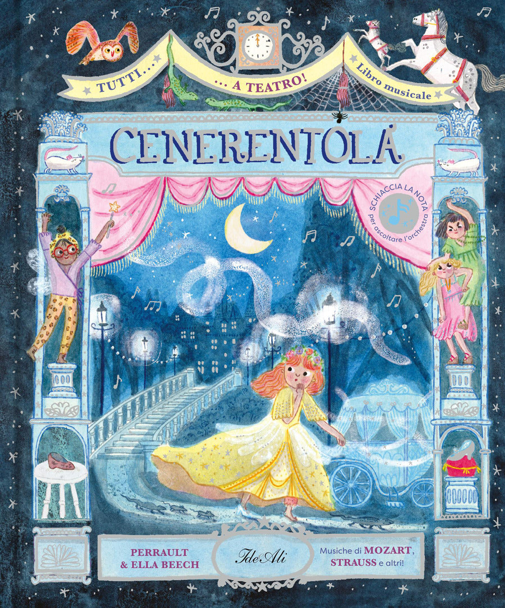Copertina del libro TUTTI... A TEATRO! CENERENTOLA. EDIZ. A Immagine principale del prodotto