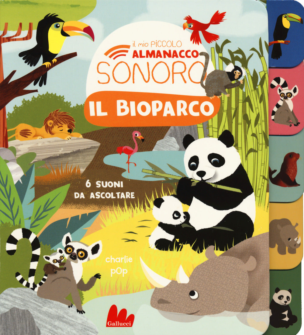 Copertina del libro ALMANACCO SONORO - IL BIOPARCO