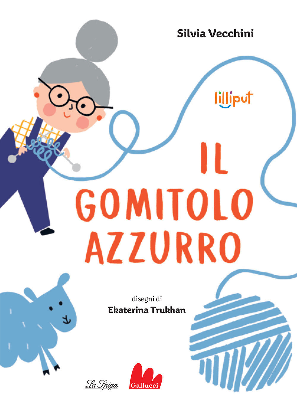 Copertina del libro IL GOMITOLO AZZURRO