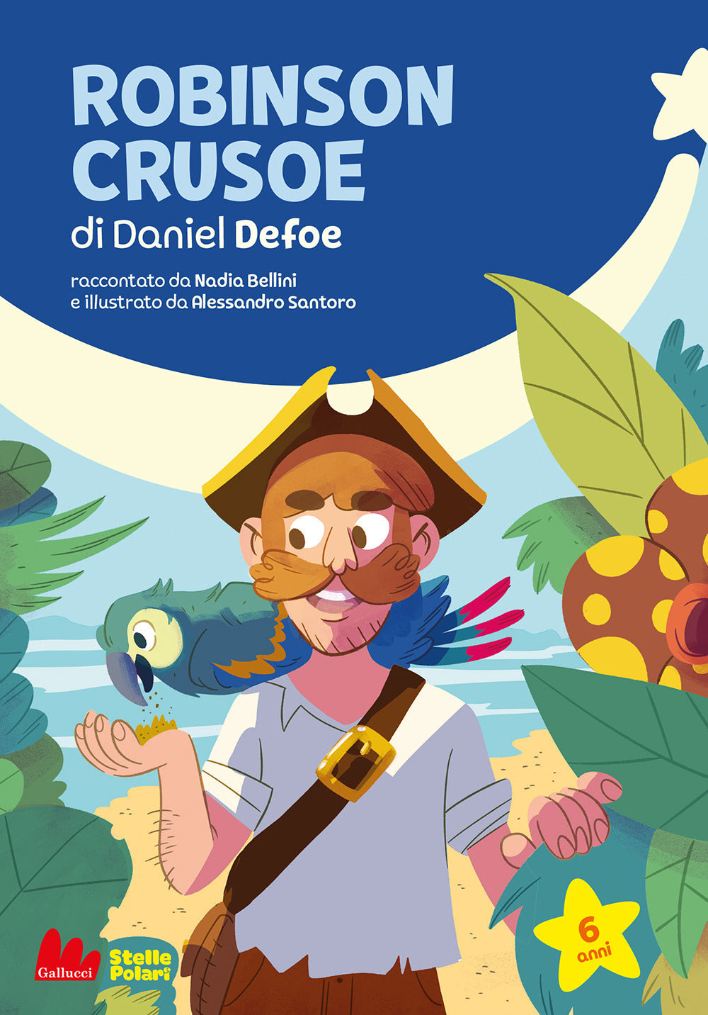 Copertina del libro ROBINSON CRUSOE DI DANIEL DEFOE Immagine principale del prodotto