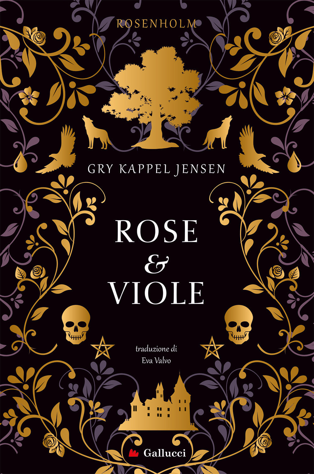 Copertina del libro ROSENHOLM. ROSE E VIOLE.