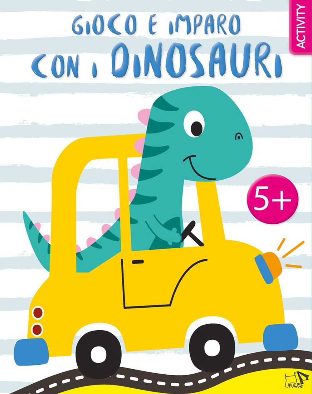 Copertina del libro GIOCO E IMPARO CON I DINOSAURI