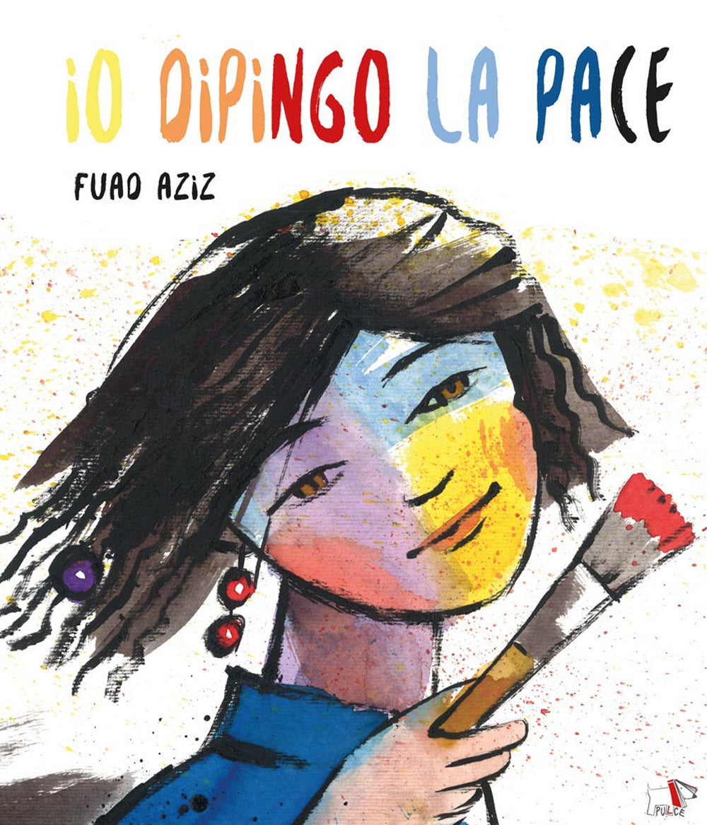 Copertina del libro IO DIPINGO LA PACE
