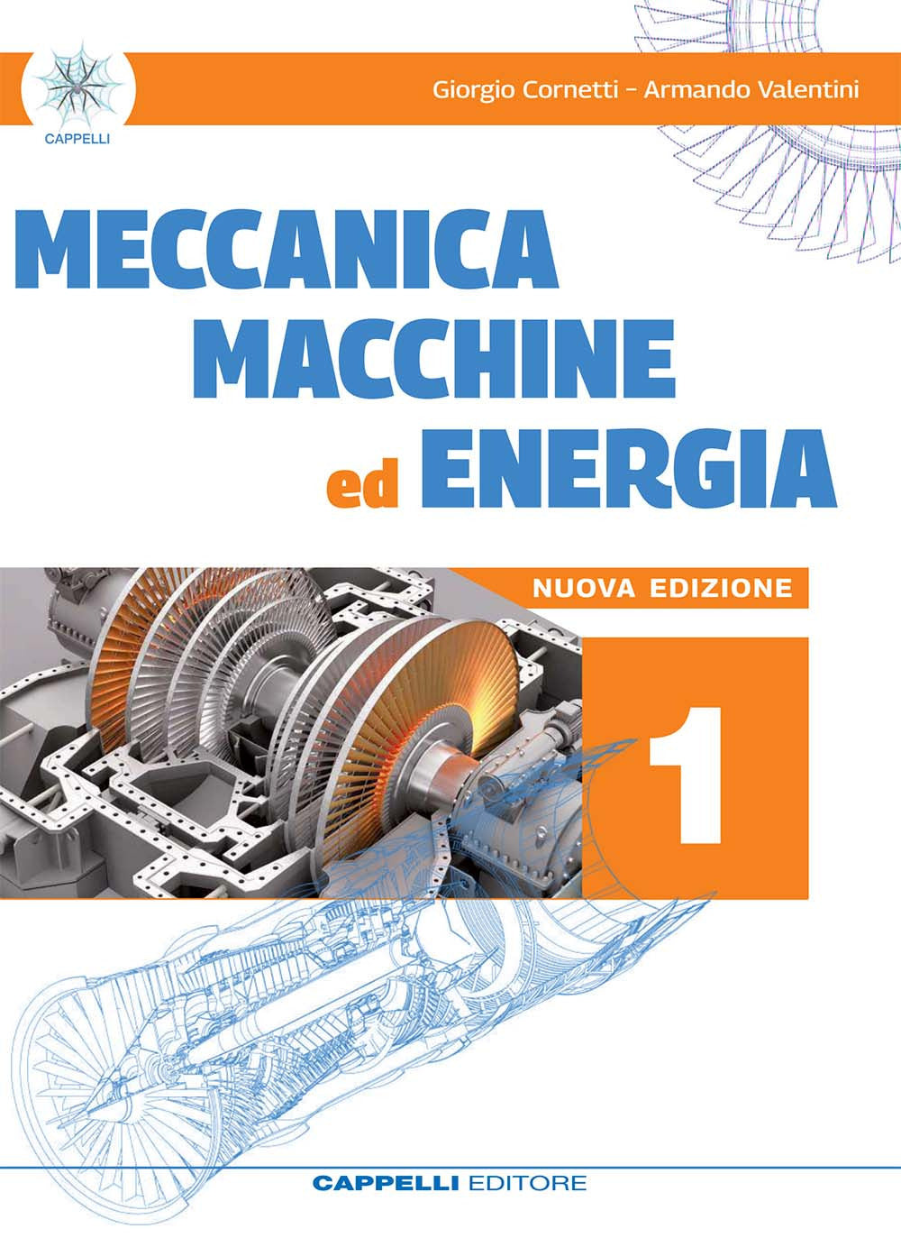 Copertina del libro MECCANICA MACCHINE ED ENERGIA 1 ED. MIST
