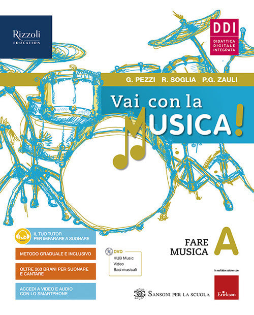 Copertina del libro VAI CON LA MUSICA A-C ED. MISTA Immagine principale del prodotto