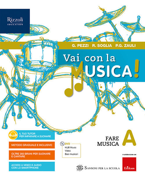 Copertina del libro VAI CON LA MUSICA A ED. MISTA Immagine principale del prodotto