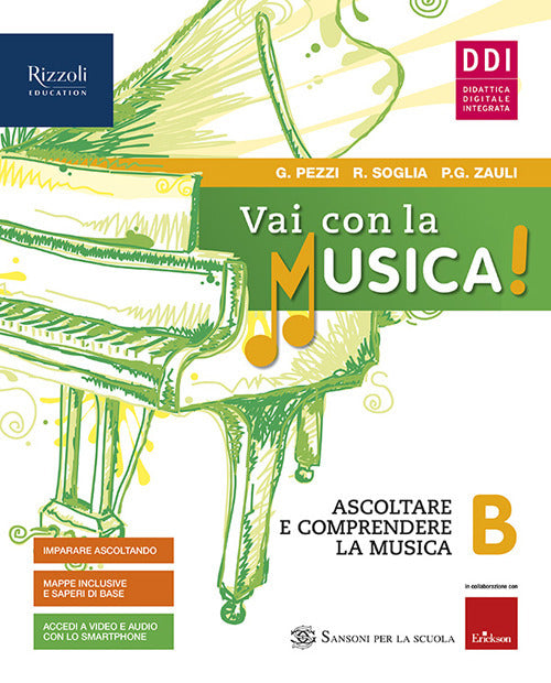 Copertina del libro VAI CON LA MUSICA B-C ED. MISTA Immagine principale del prodotto