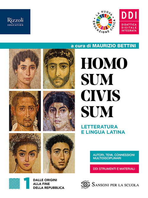 Copertina del libro HOMO SUM CIVIS SUM 1 ED. MISTA
