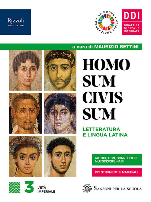 Copertina del libro HOMO SUM CIVIS SUM 3 ED. MISTA