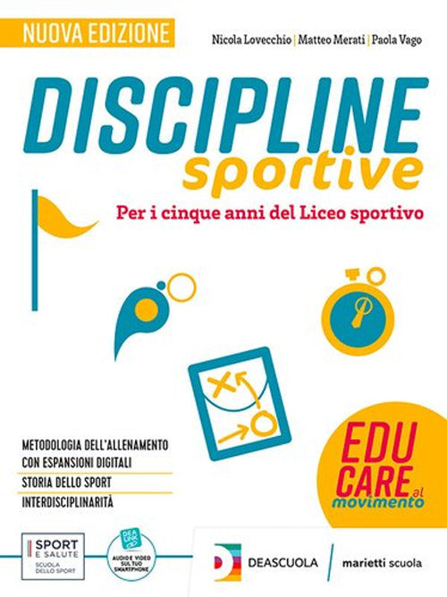 Copertina del libro DISCIPLINE SPORTIVE NUOVA ED. ED. MISTA Immagine principale del prodotto