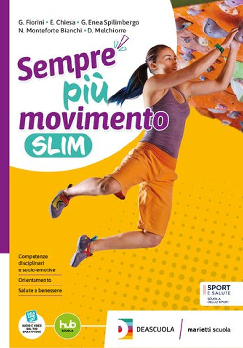 Copertina del libro SEMPRE PIU MOVIMENTO SLIM ED.MISTA