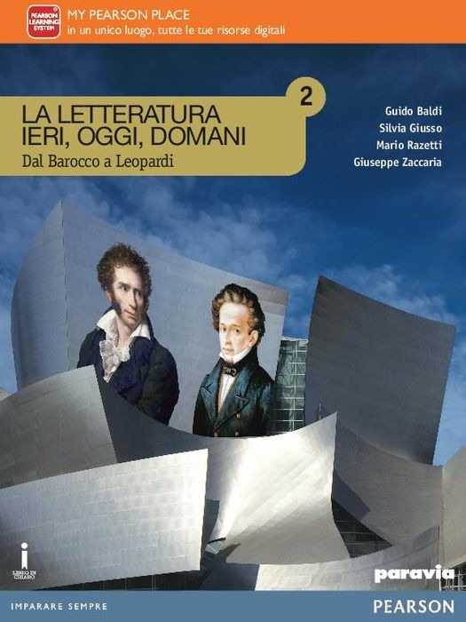 Copertina del libro LETTERATURA IERI OGGI DOMANI 2 ED. MISTA