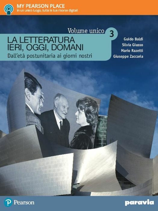 Copertina del libro LETTERATURA IERI OGGI DOMANI 3 ED. MISTA Immagine principale del prodotto