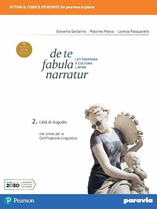 Copertina del libro DE TE FABULA NARRATUR 2 ED. MISTA