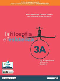 Copertina del libro FILOSOFIA E L'ESISTENZA 3A+3B ED. MISTA Immagine principale del prodotto