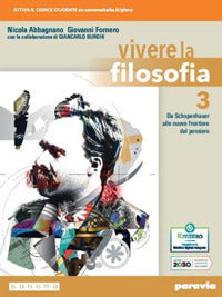 Copertina del libro VIVERE LA FILOSOFIA 3 ED. MISTA Immagine principale del prodotto