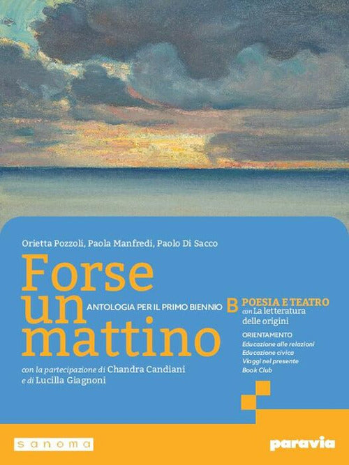 Copertina del libro FORSE UN MATTINO B CON PERCORSO LE ORIGI