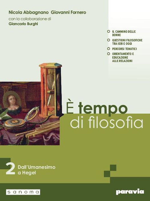Copertina del libro È TEMPO DI FILOSOFIA 2 Immagine principale del prodotto