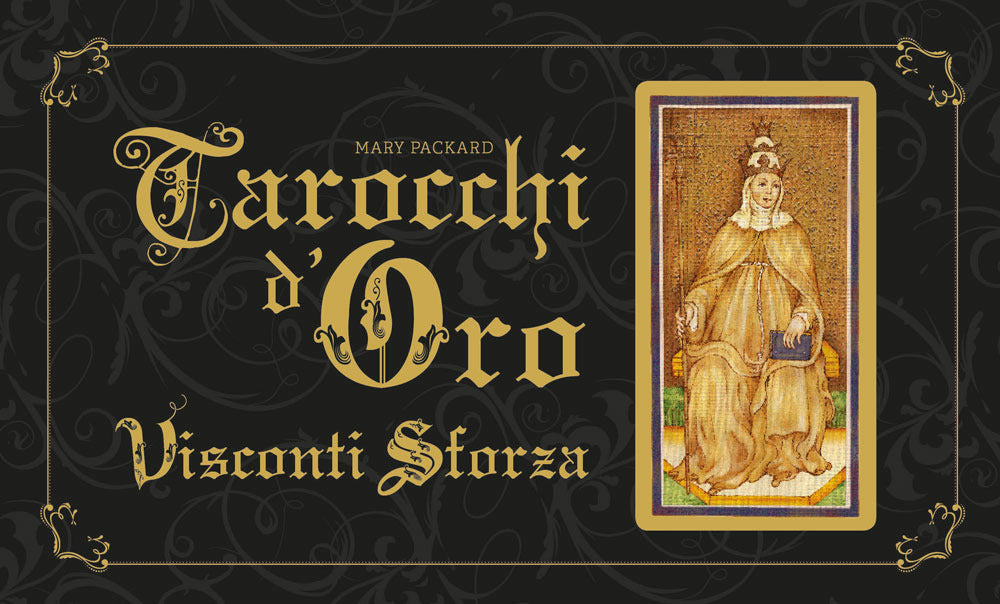 Copertina del libro I TAROCCHI D'ORO VISCONTI-SFORZA