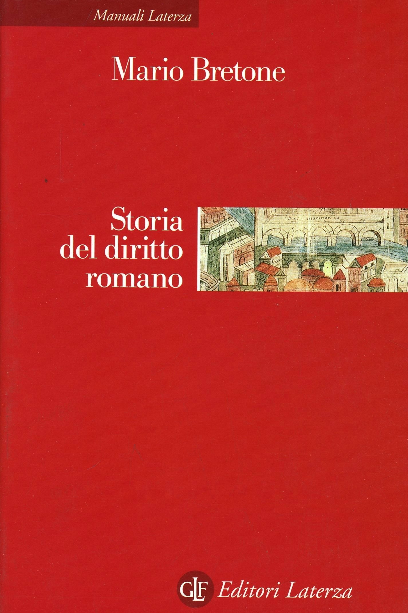 Copertina del libro STORIA DEL DIRITTO ROMANO Immagine principale del prodotto