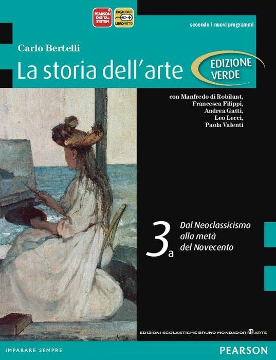Copertina del libro STORIA DELL'ARTE ED. VERDE 3A+3B