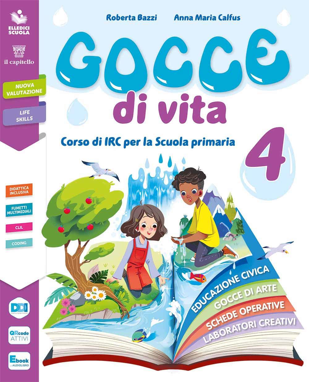 Copertina del libro GOCCE DI VITA 1-2-3 ED. MISTA