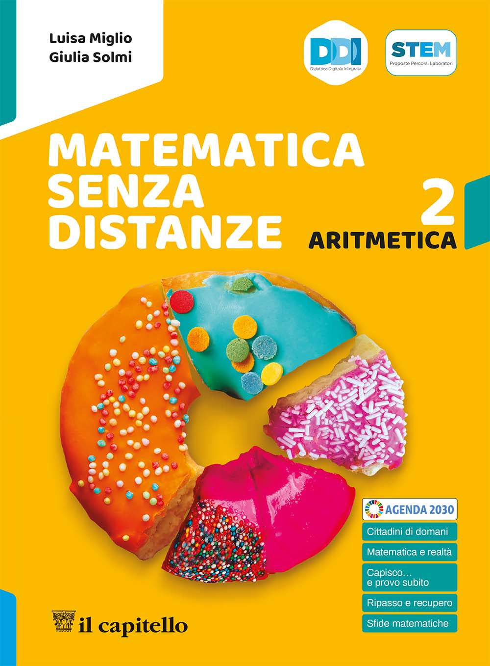 Copertina del libro MATEMATICA SENZA DISTANZE 2 ED. MISTA