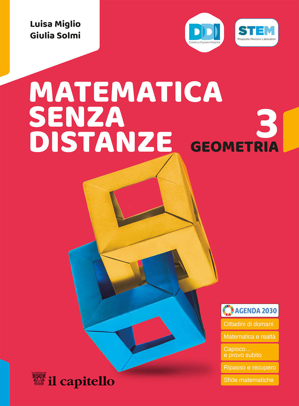 Copertina del libro MATEMATICA SENZA DISTANZE 3 ED. MISTA