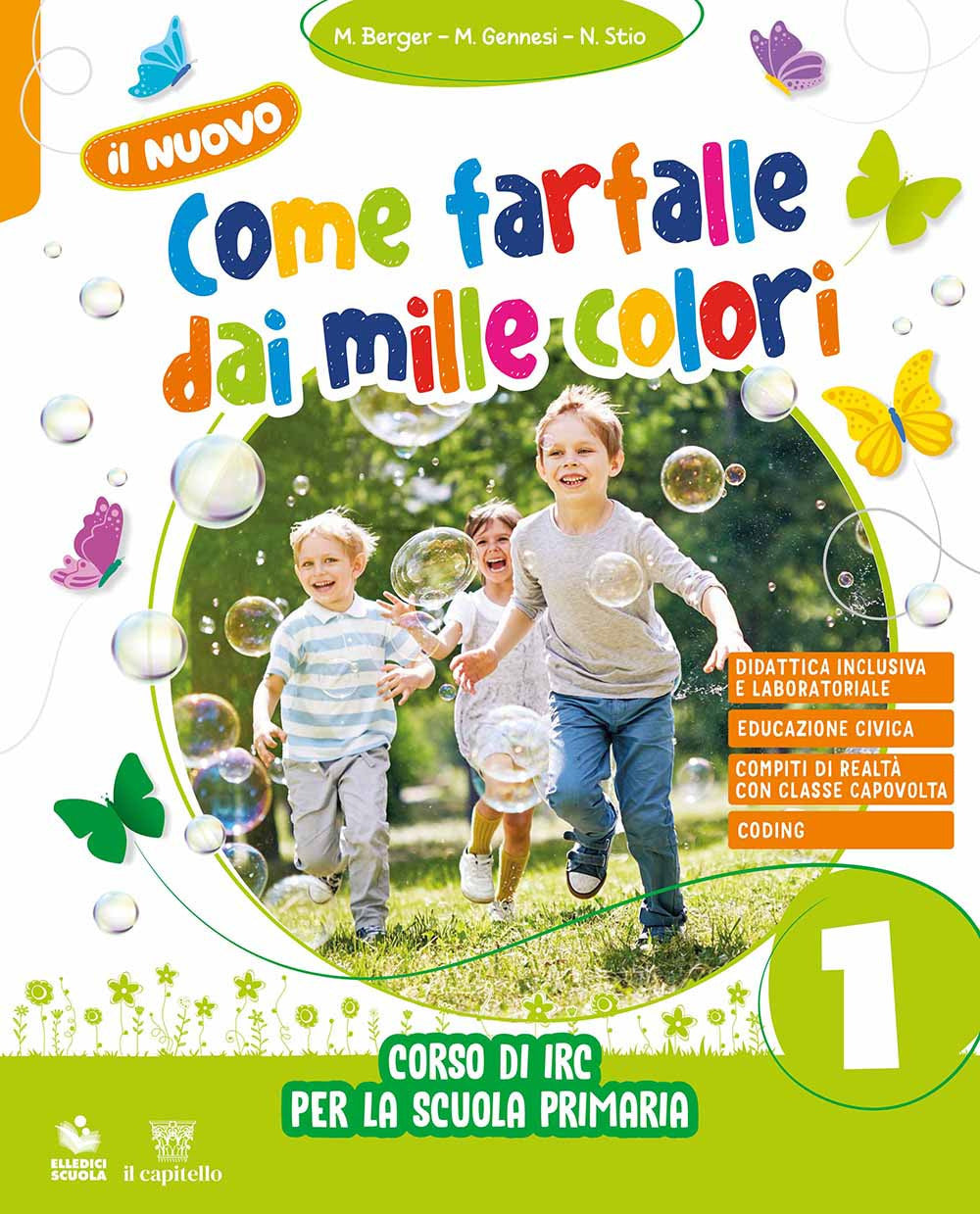 Copertina del libro NUOVO COME FARFALLE DAI MILLE COLORI 1-2-3 (IL)